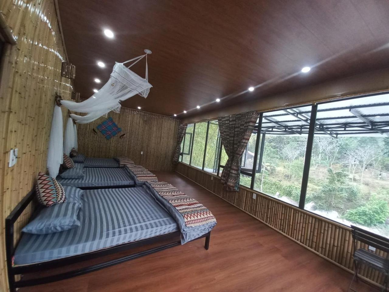 Dong Que Homestay-Tours-Motorbike, Car Rental, Hiking ها جيانج المظهر الخارجي الصورة